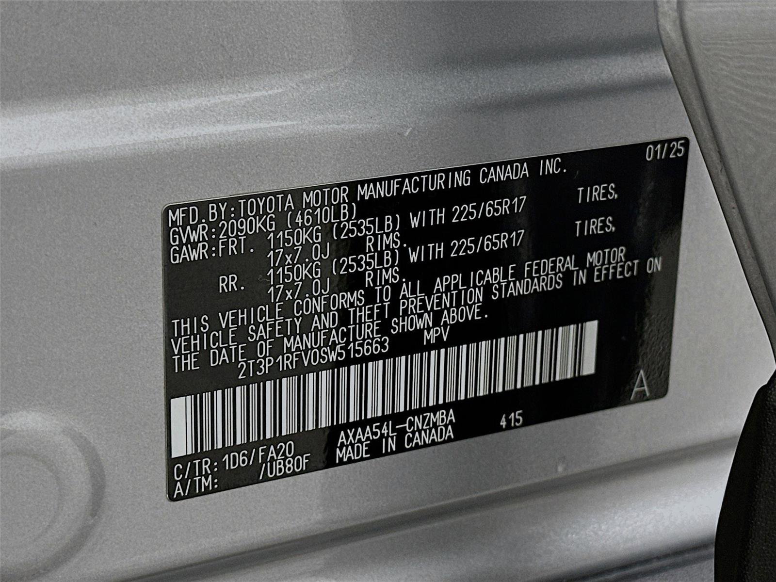 Certified 2025 Toyota RAV4 XLE image 28