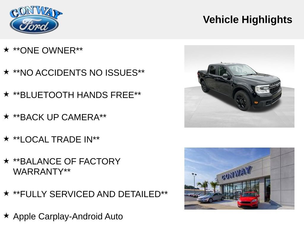 Used 2024 Ford Maverick XLT w/ Equipment Group 300A Standard image 4