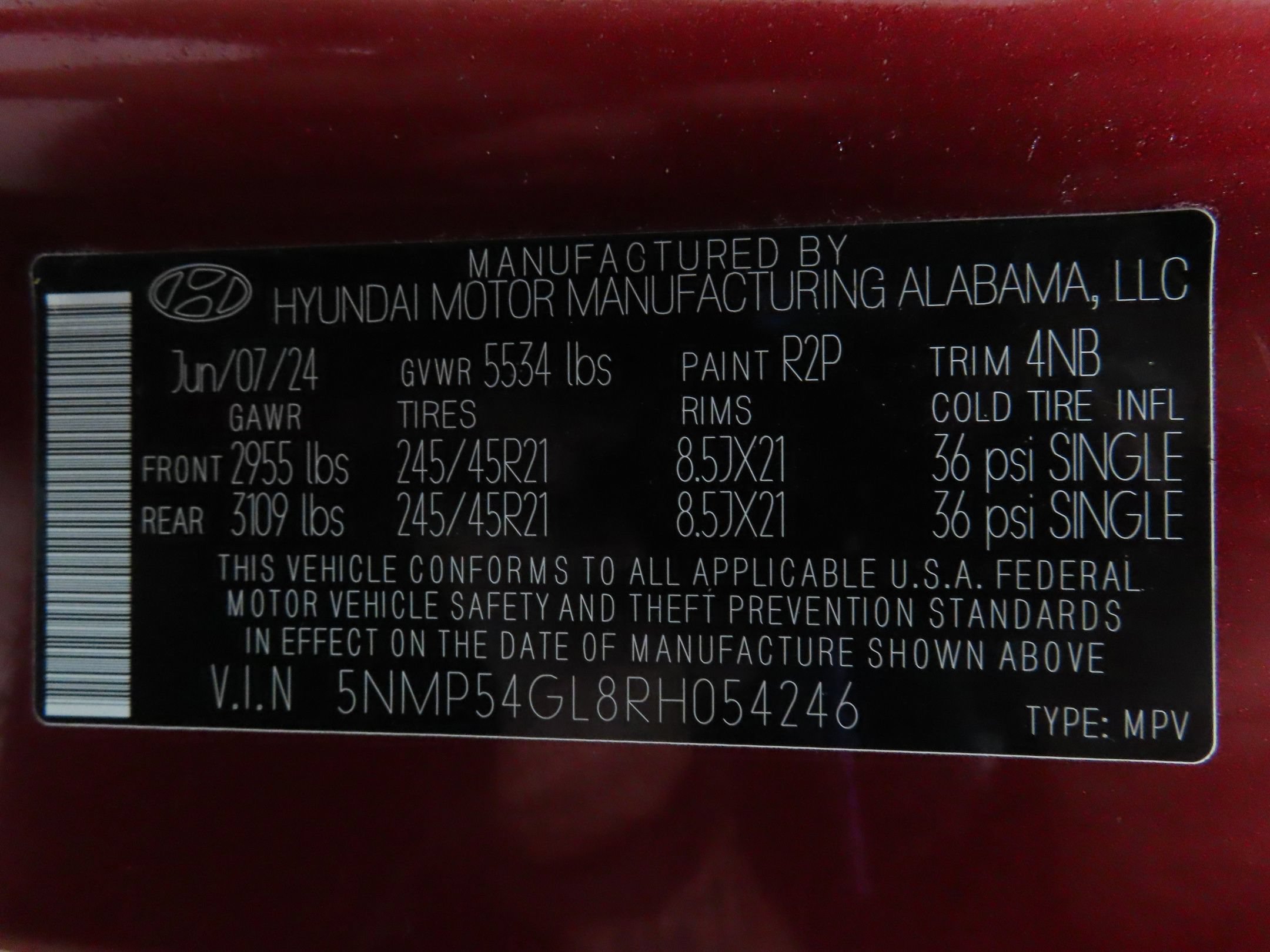 Used 2024 Hyundai Santa Fe Calligraphy FWD image 31