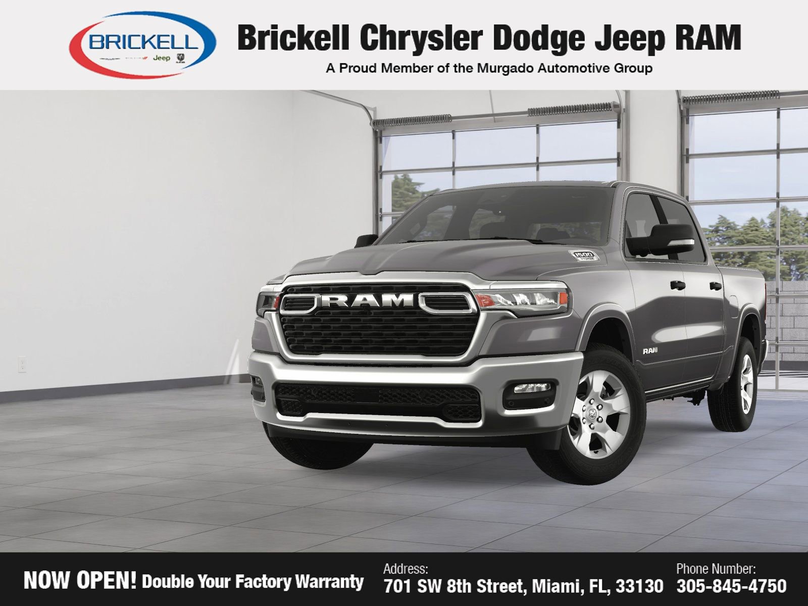 New 2025 RAM 1500 4x4 Crew Cab