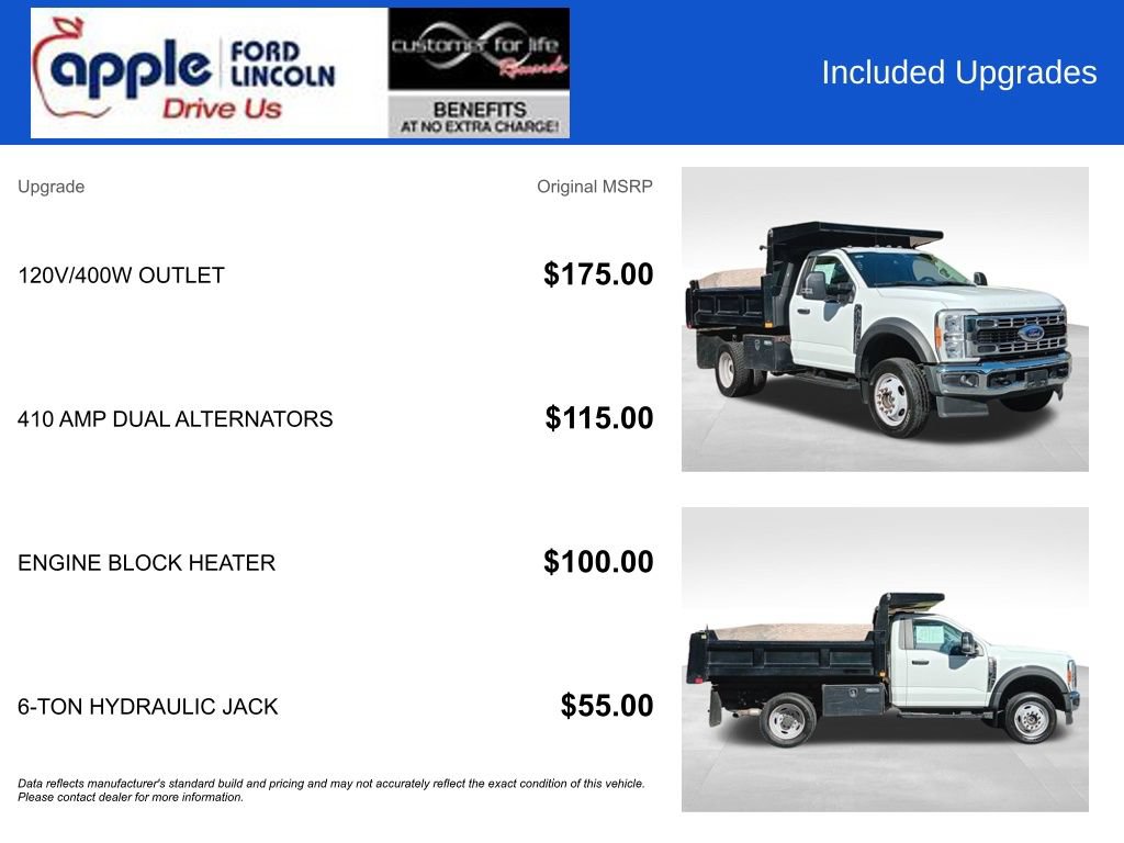 Certified 2023 Ford F550 4x4 Regular Cab Super Duty image 5