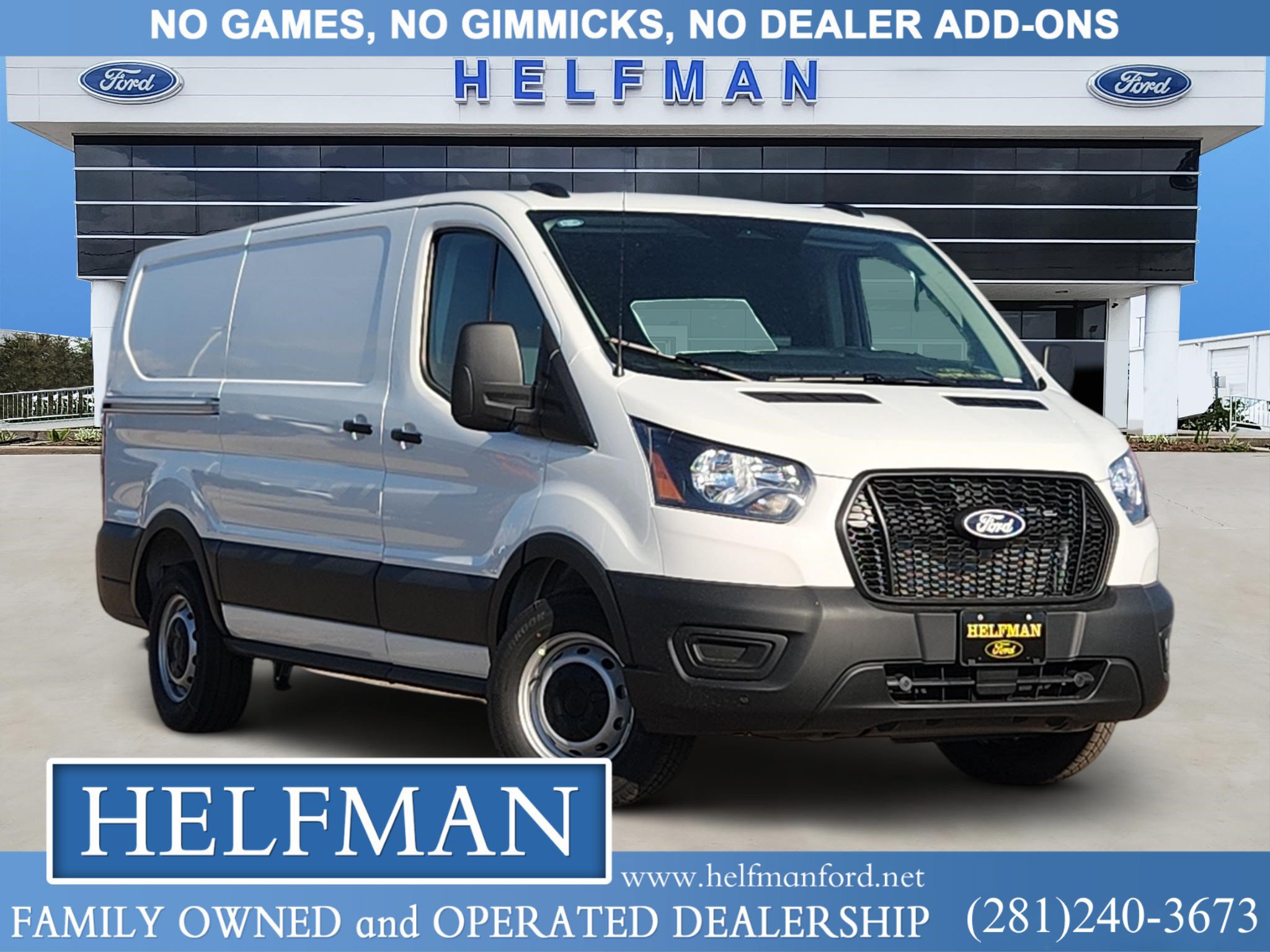 New 2027 Ford Transit 150 Low Roof RWD image 1