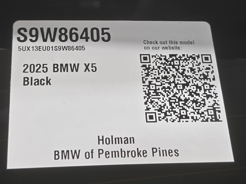 Certified 2025 BMW X5 sDrive40i w/ M Sport Package RWD image 24