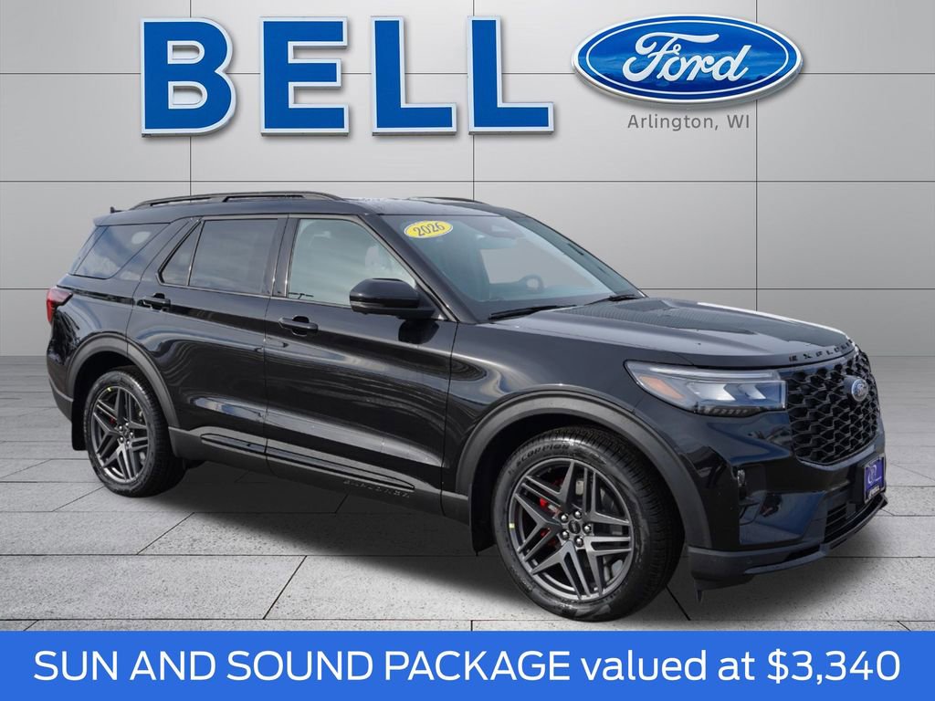New 2026 Ford Explorer ST w/ Sun And Sound Package 360° Tour