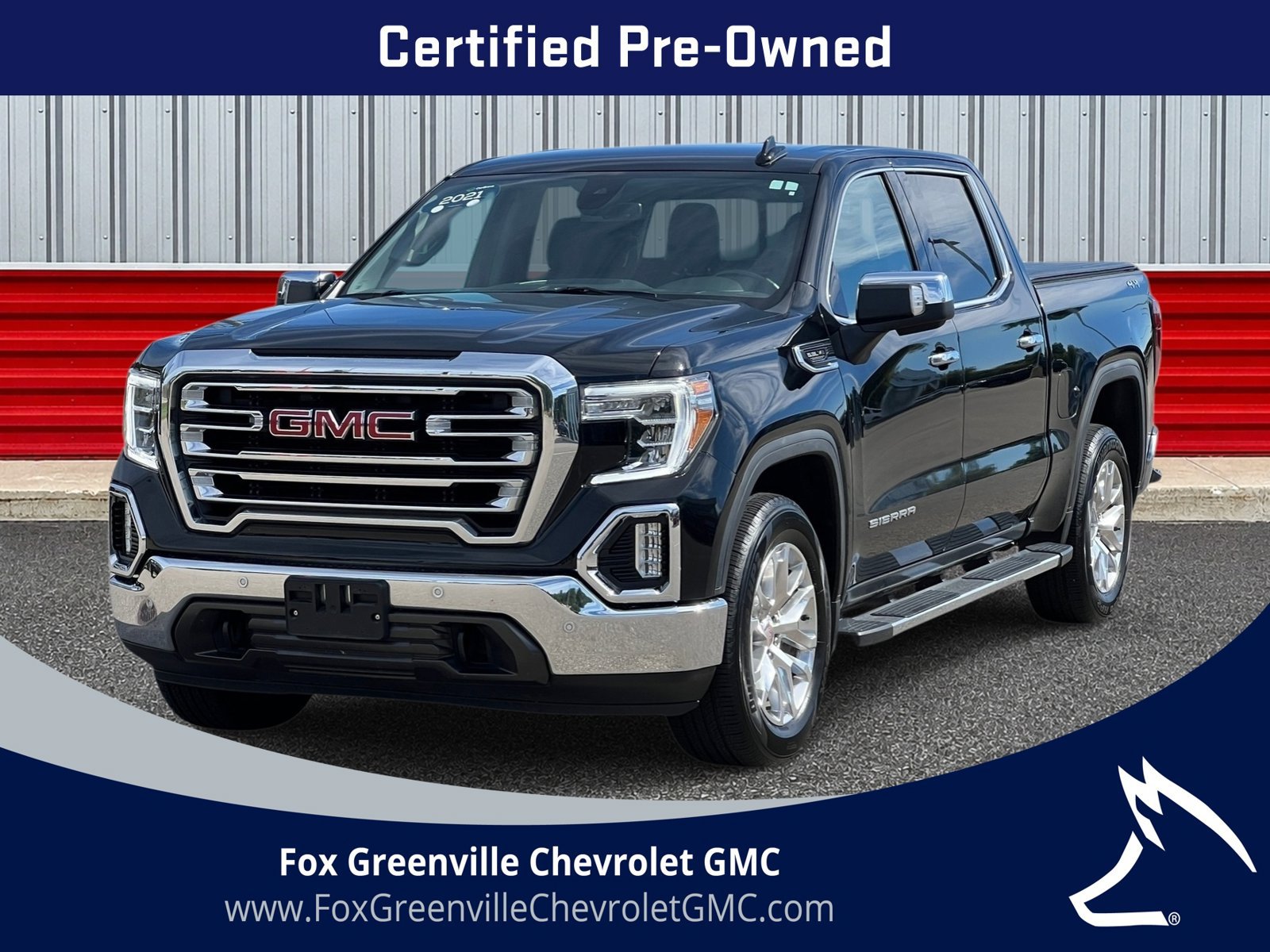 Certified 2021 GMC Sierra 1500 SLT w/ SLT Premium Plus Package