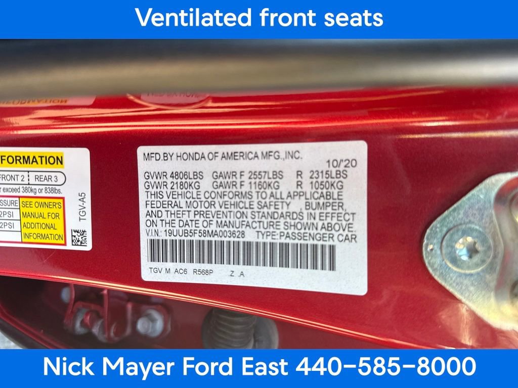 Used 2021 Acura TLX w/ A-SPEC Pkg image 27