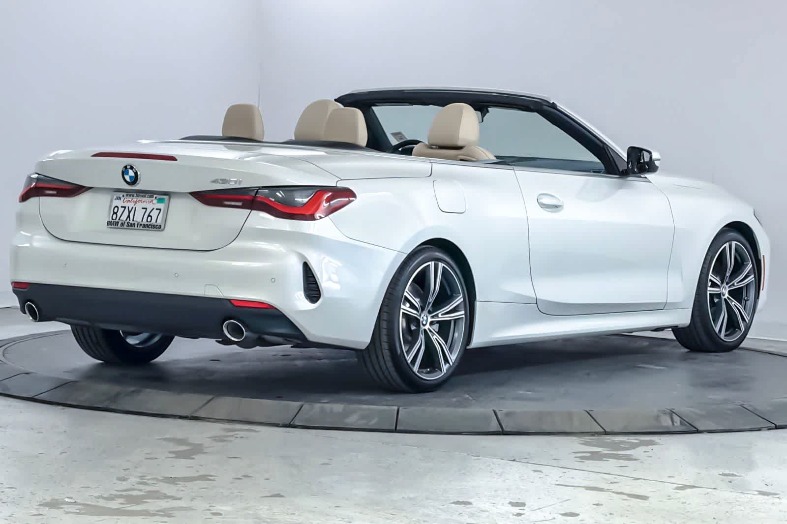 Used 2022 BMW 430i Convertible w/ Convenience Package RWD image 2