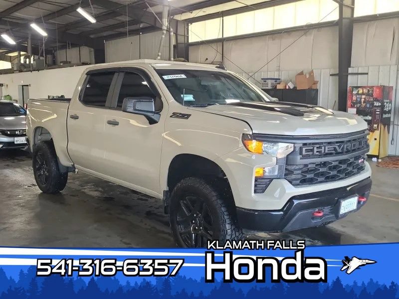 Used 2022 Chevrolet Silverado 1500 Custom Trail Boss AWD/4WD image 1