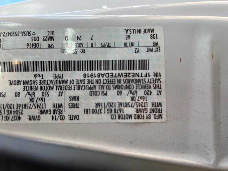 Used 2014 Ford E-250 and Econoline 250 E-250 Commercial image 11