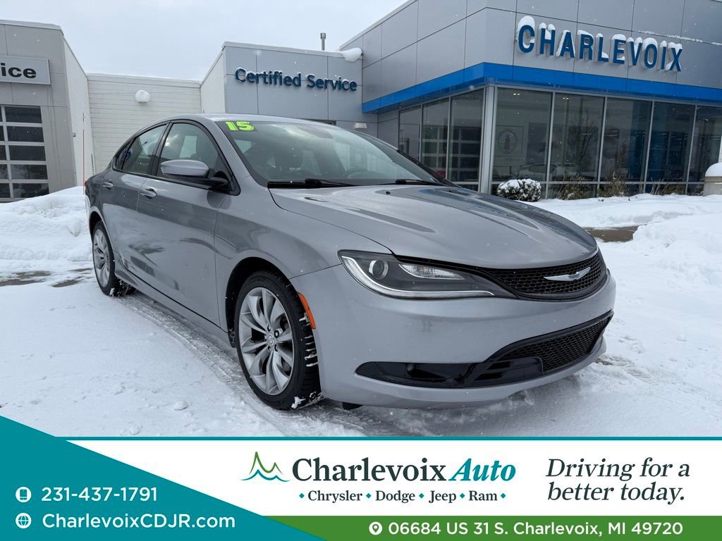 Used 2015 Chrysler 200 S w/ Navigation & Sound Group I