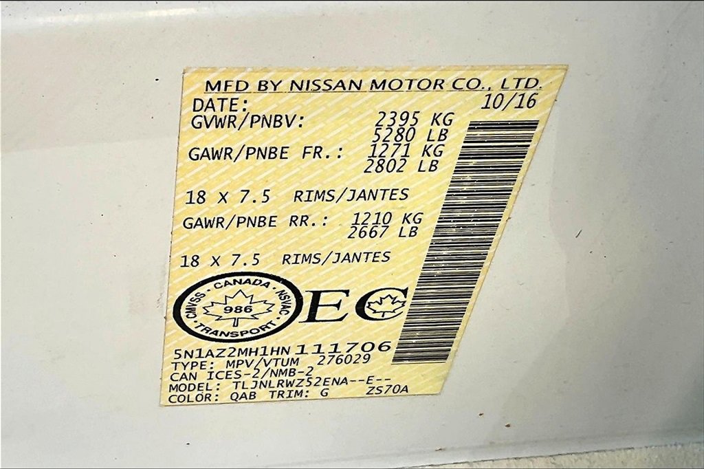 Used 2017 Nissan Murano SL image 18