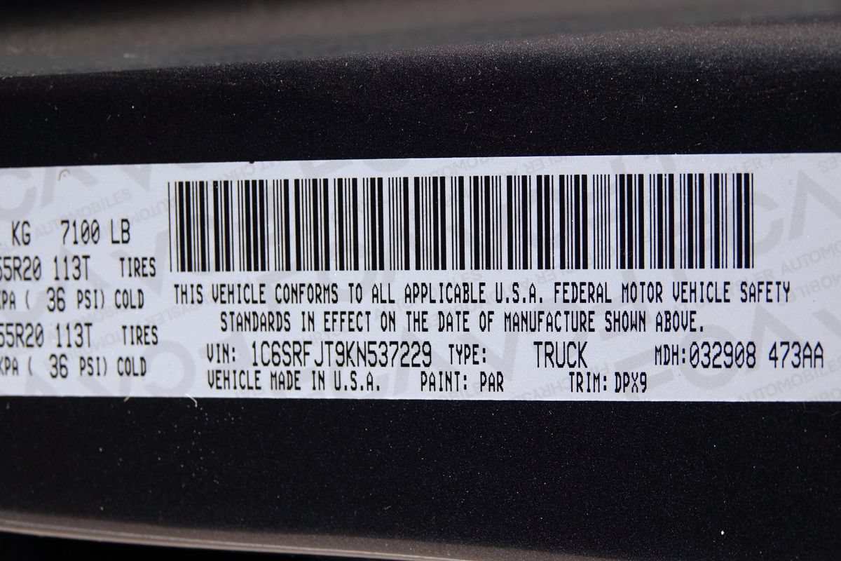Used 2019 RAM 1500 Laramie AWD/4WD image 41