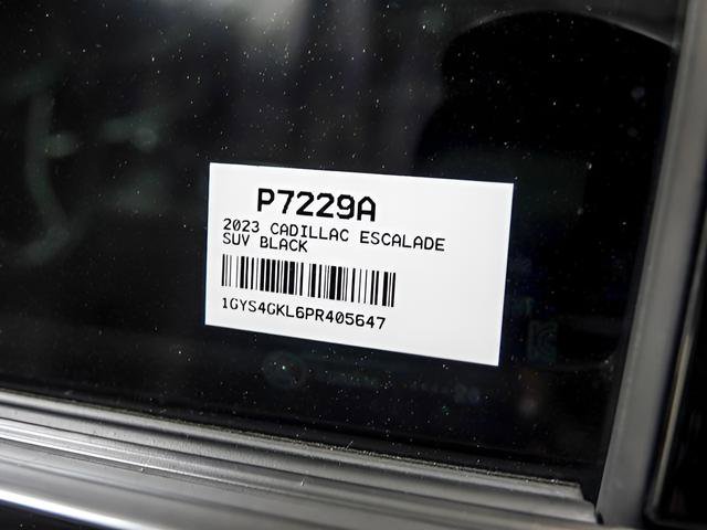Used 2023 Cadillac Escalade Sport Platinum w/ LPO, ONYX Package image 39