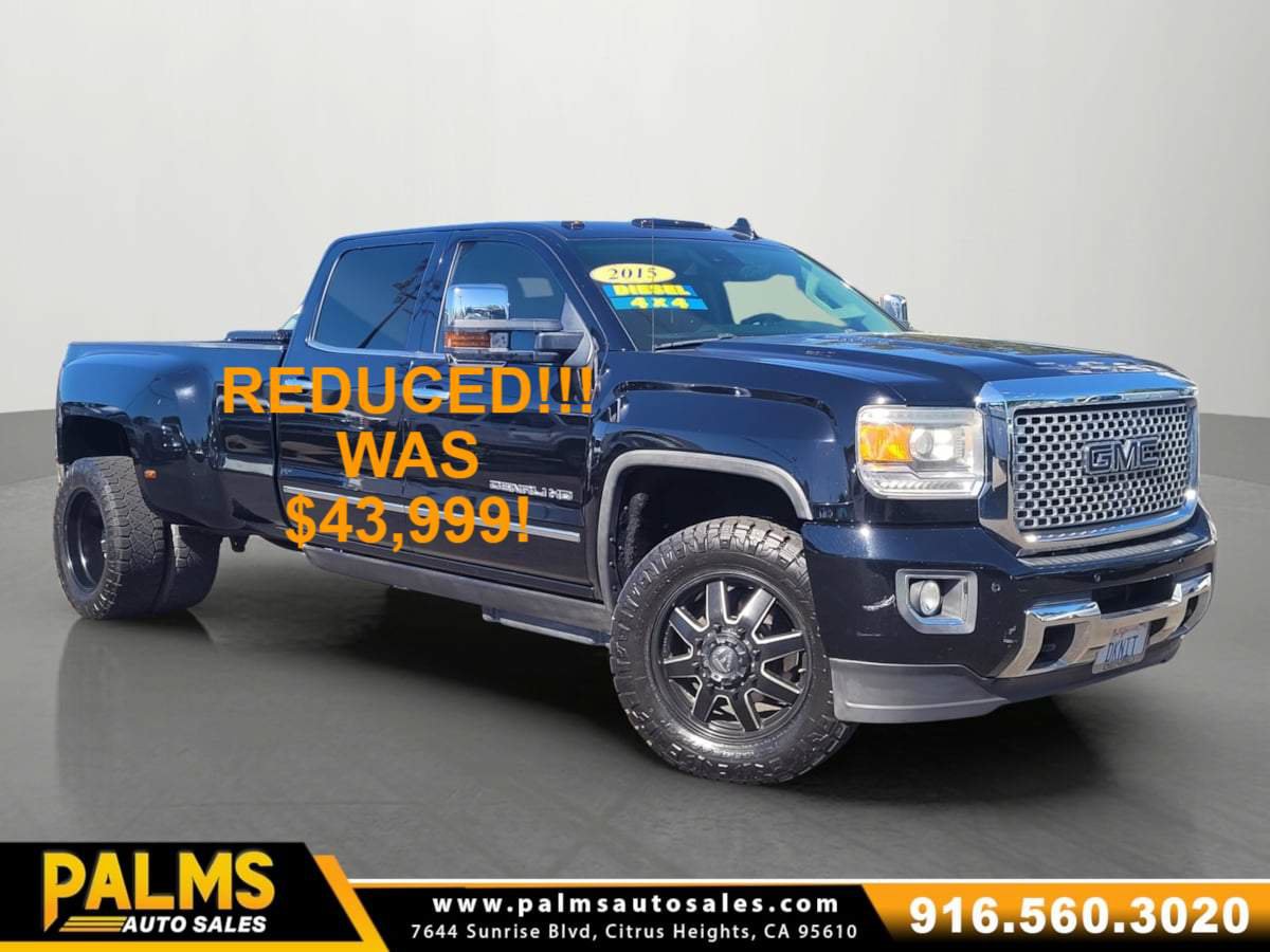 Used 2015 GMC Sierra 3500 Denali w/ Duramax Plus Package