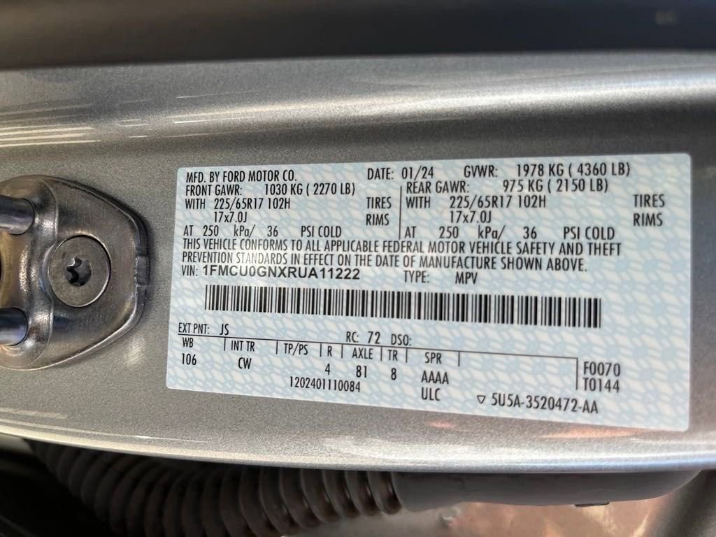 Used 2024 Ford Escape Active w/ Tech Pack #2 image 30