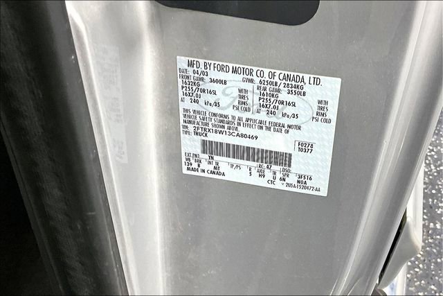 Used 2003 Ford F150 XLT AWD/4WD image 15