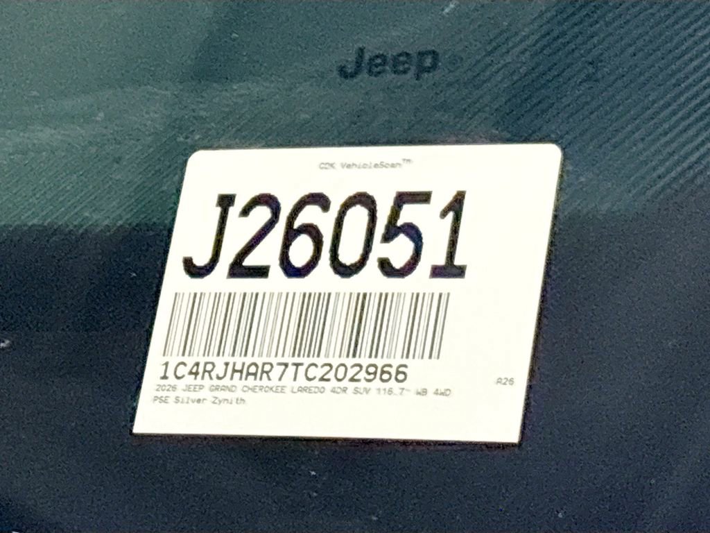 New 2026 Jeep Grand Cherokee Altitude AWD/4WD image 26