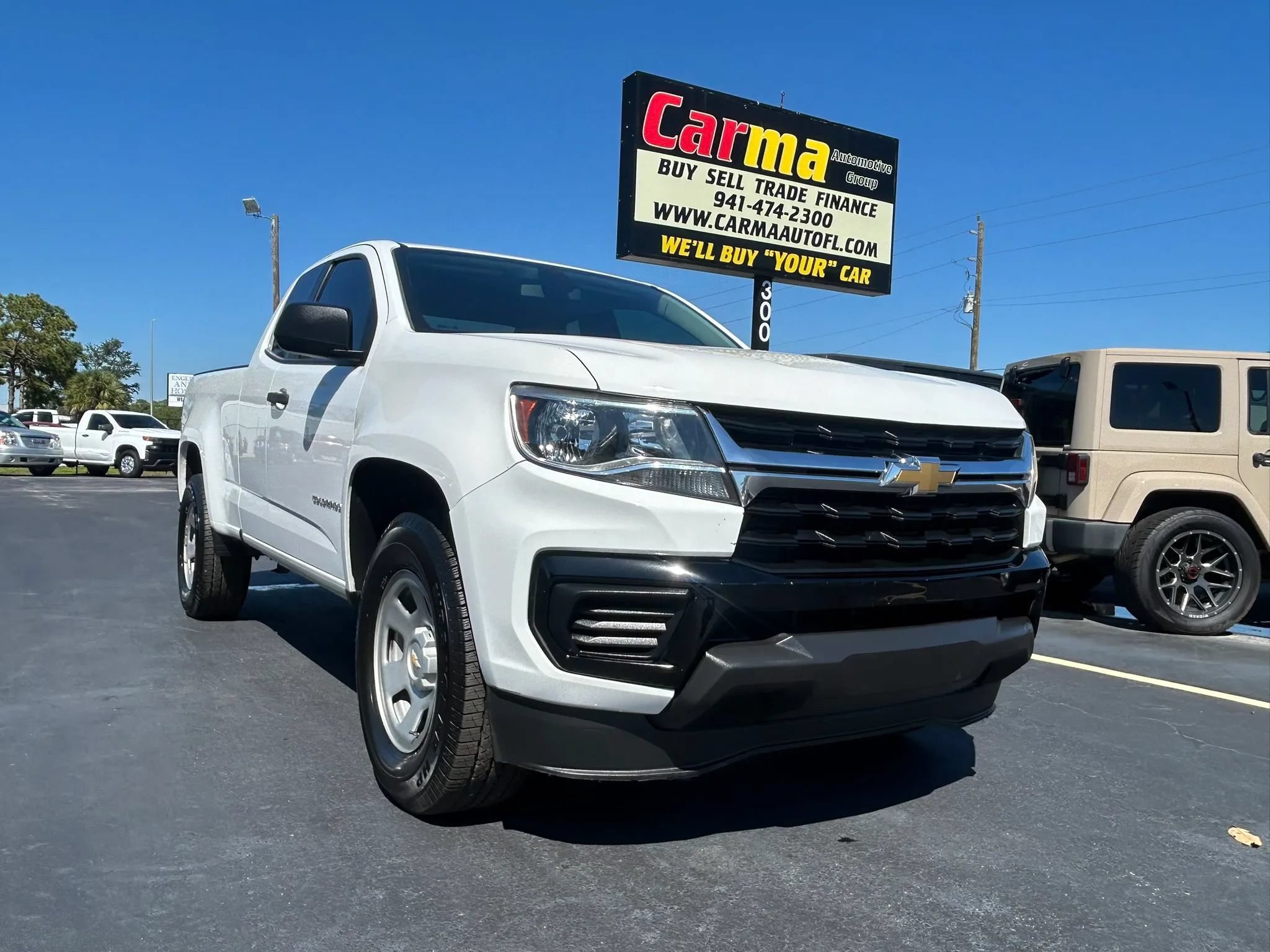 Used 2021 Chevrolet Colorado W/T w/ WT Convenience Package RWD image 1