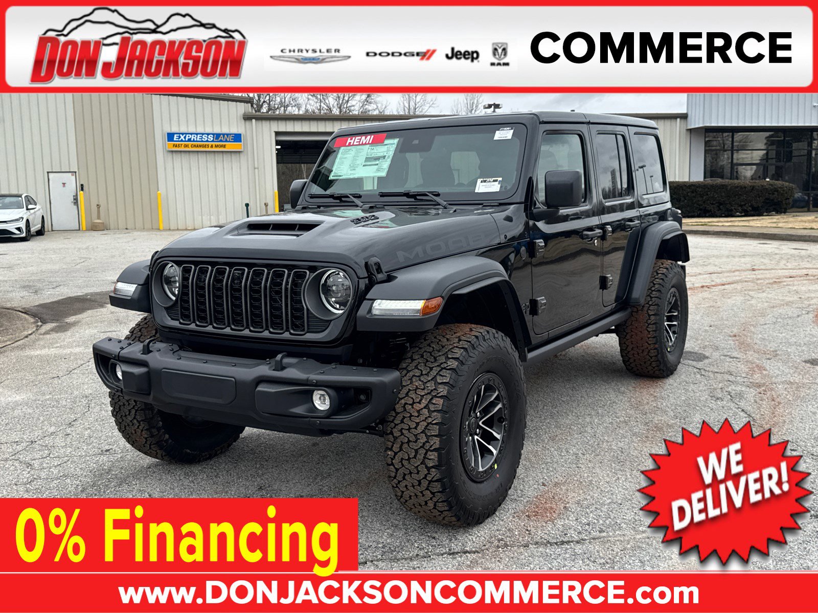 New 2026 Jeep Wrangler Unlimited Rubicon 392