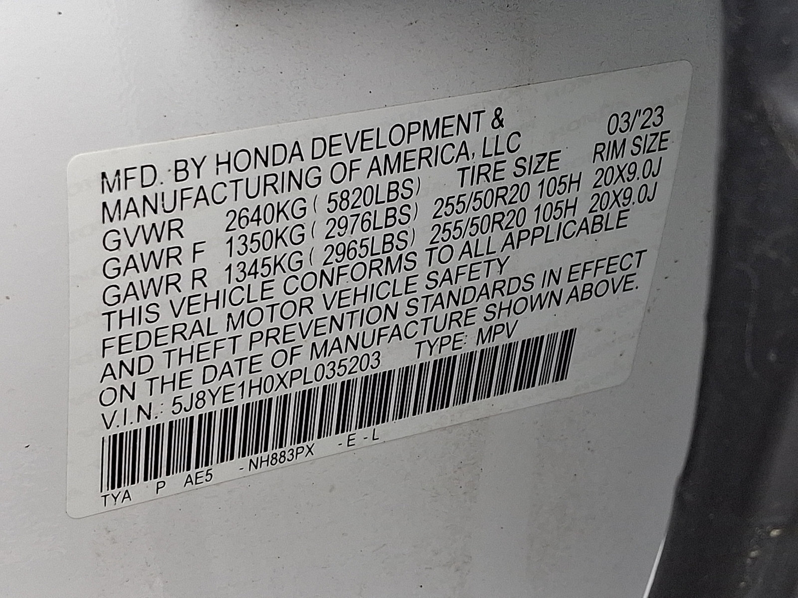 Certified 2023 Acura MDX A-Spec AWD/4WD image 32