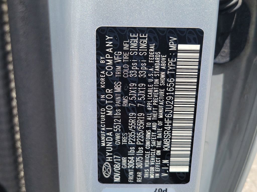 Used 2018 Hyundai Santa Fe Limited w/ Cargo Package image 34