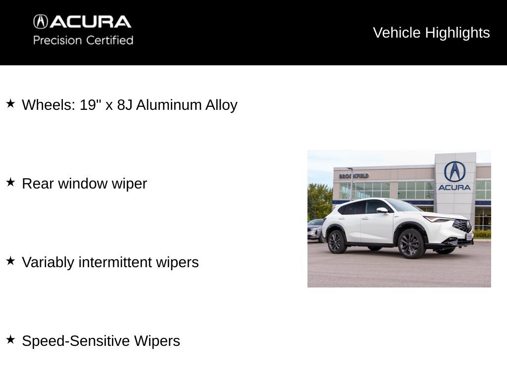 Certified 2025 Acura ADX A-Spec AWD/4WD image 21