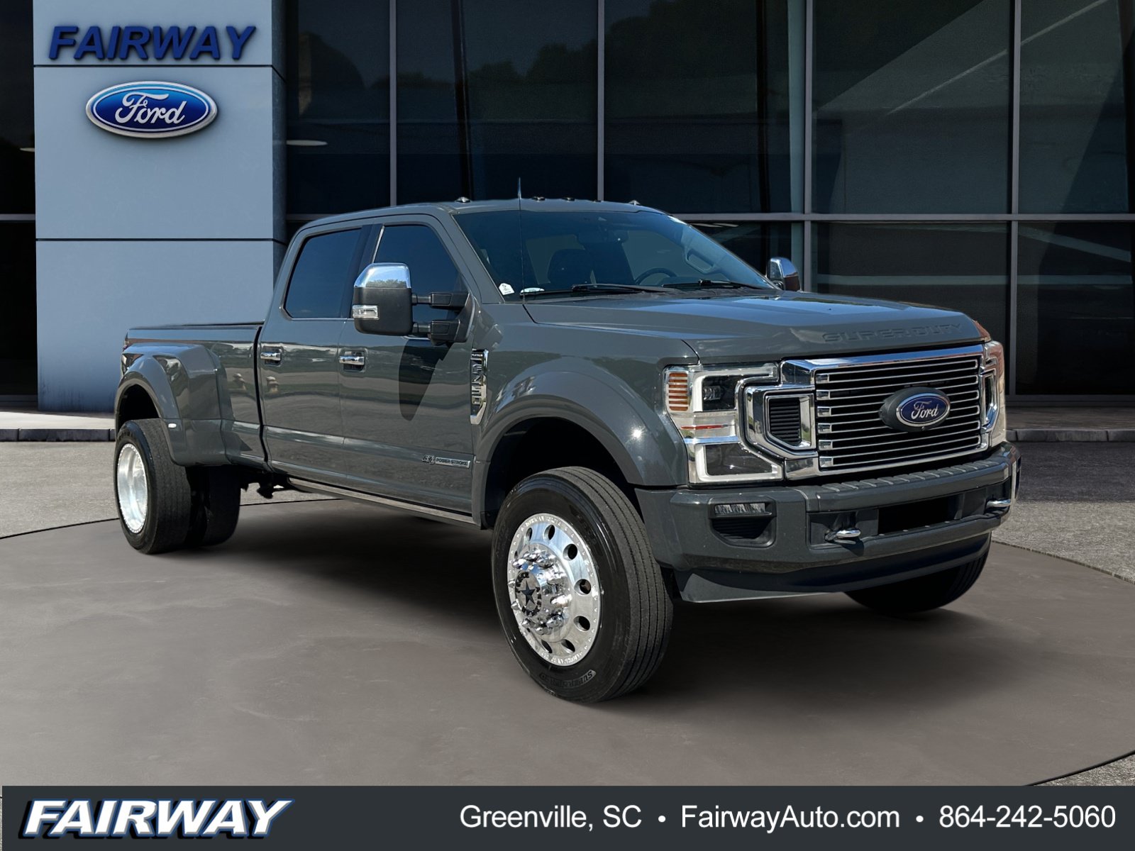 Used 2021 Ford F450 Platinum w/ FX4 Off-Road Package AWD/4WD image 3