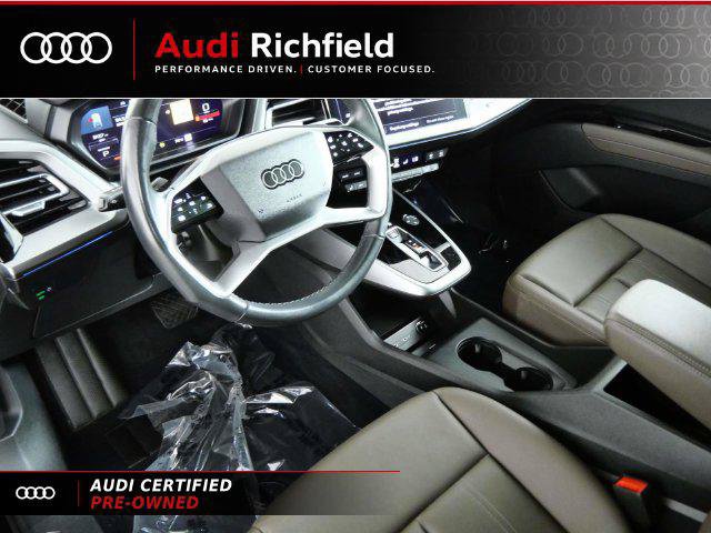 Certified 2023 Audi Q4 e-tron Premium Plus AWD/4WD image 10