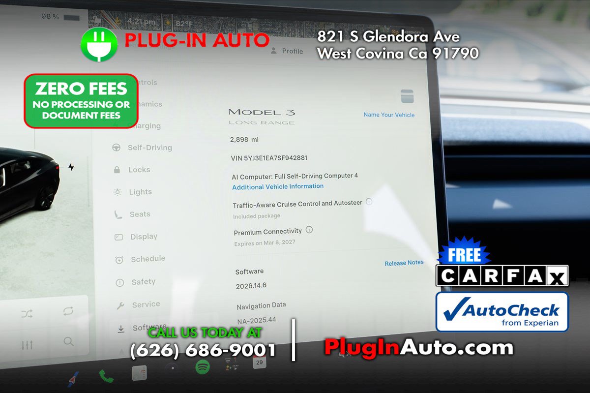 Used 2025 Tesla Model 3 Long Range RWD image 2