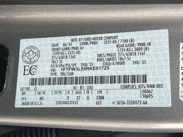 Used 2024 Ford F150 XLT image 33