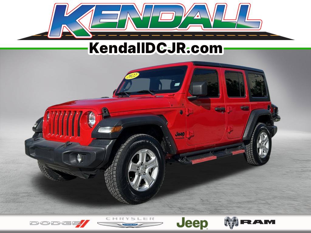Certified 2022 Jeep Wrangler Unlimited Sport