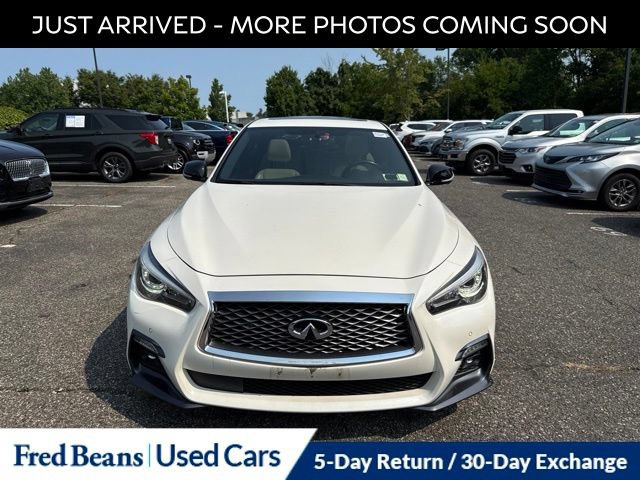 Used 2019 INFINITI Q50 Red Sport 400 w/ Sensory Package AWD/4WD image 2