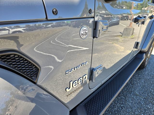 Used 2021 Jeep Wrangler Unlimited Sahara w/ Uconnect 4C Nav & Sound Group AWD/4WD image 10