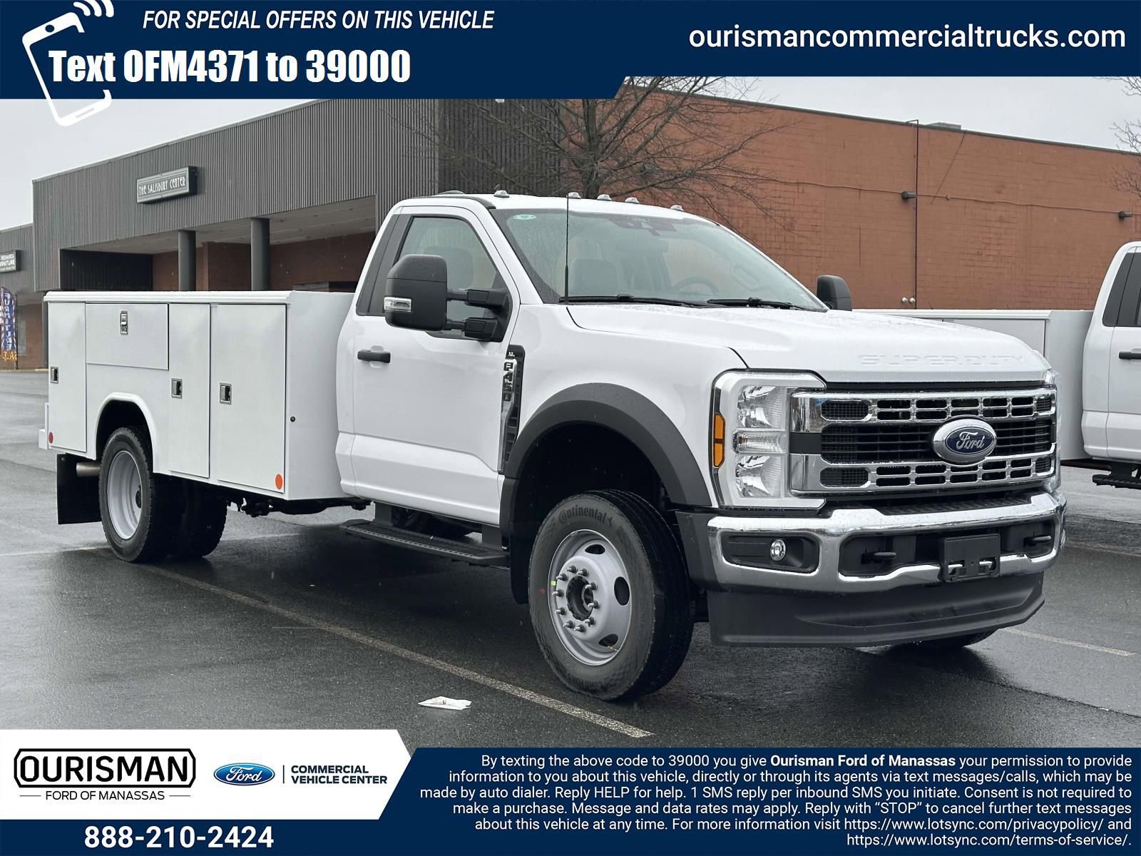 New 2024 Ford F450 XL w/ Snow Plow Prep Package