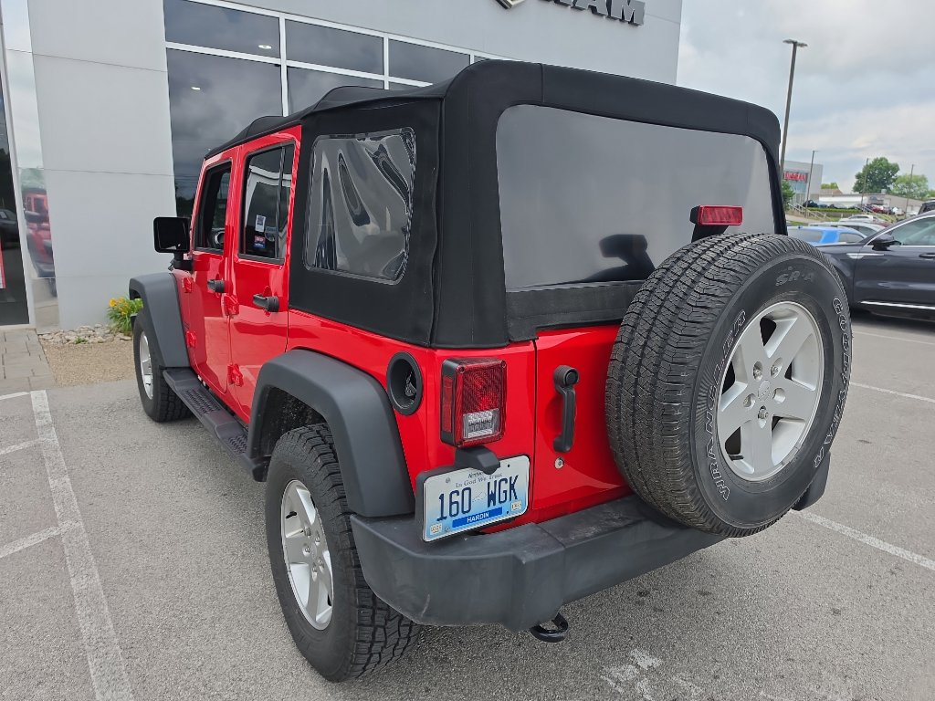 Used 2017 Jeep Wrangler Unlimited Sport w/ Quick Order Package 24S AWD/4WD image 4