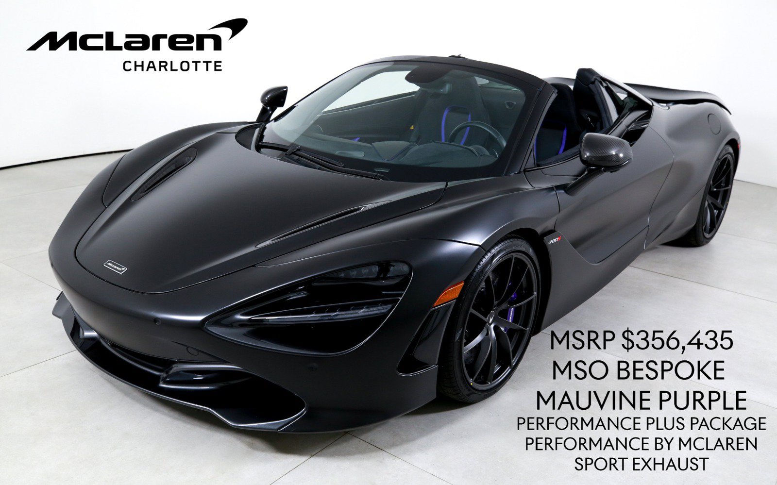 Used 2022 McLaren 720S Spider RWD image 1