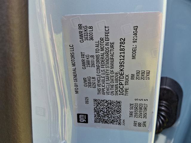 New 2025 Chevrolet Colorado Z71 w/ Z71 Convenience Package 2 image 10