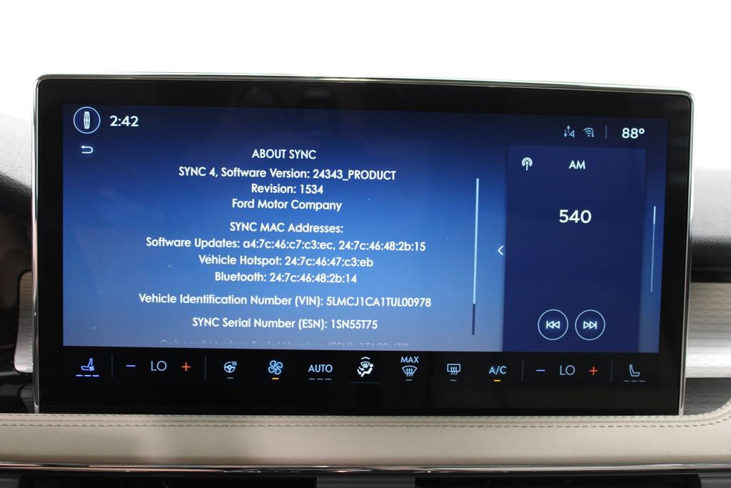 New 2026 Lincoln Corsair Premiere image 51