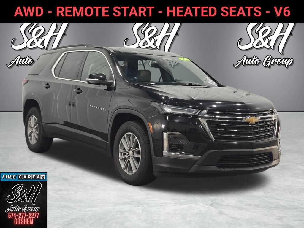 Used 2022 Chevrolet Traverse LT image 1