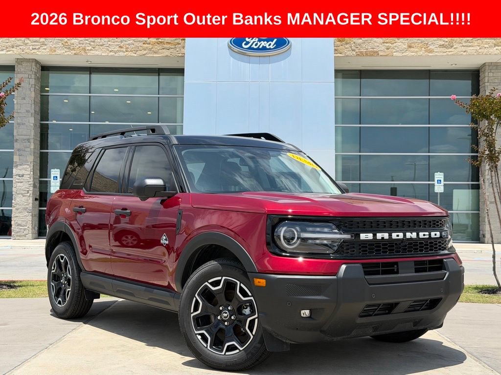New 2026 Ford Bronco Sport Outer Banks w/ Outer Banks Tech Package+