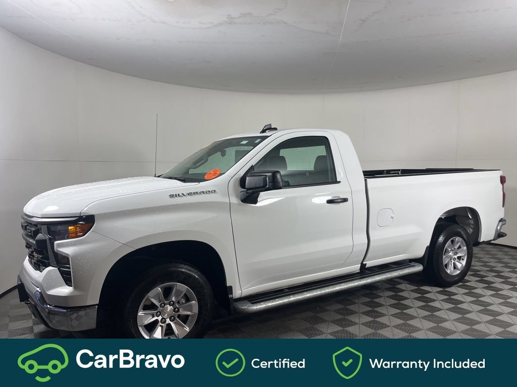 Certified 2025 Chevrolet Silverado 1500 W/T RWD image 10