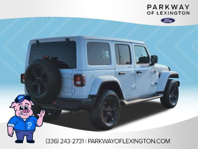 Used 2021 Jeep Wrangler Unlimited Sahara AWD/4WD image 5