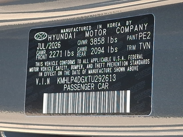 New 2026 Hyundai Elantra Limited FWD image 22