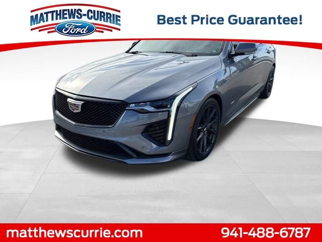 Used 2022 Cadillac CT4 V w/ Technology Package image 7