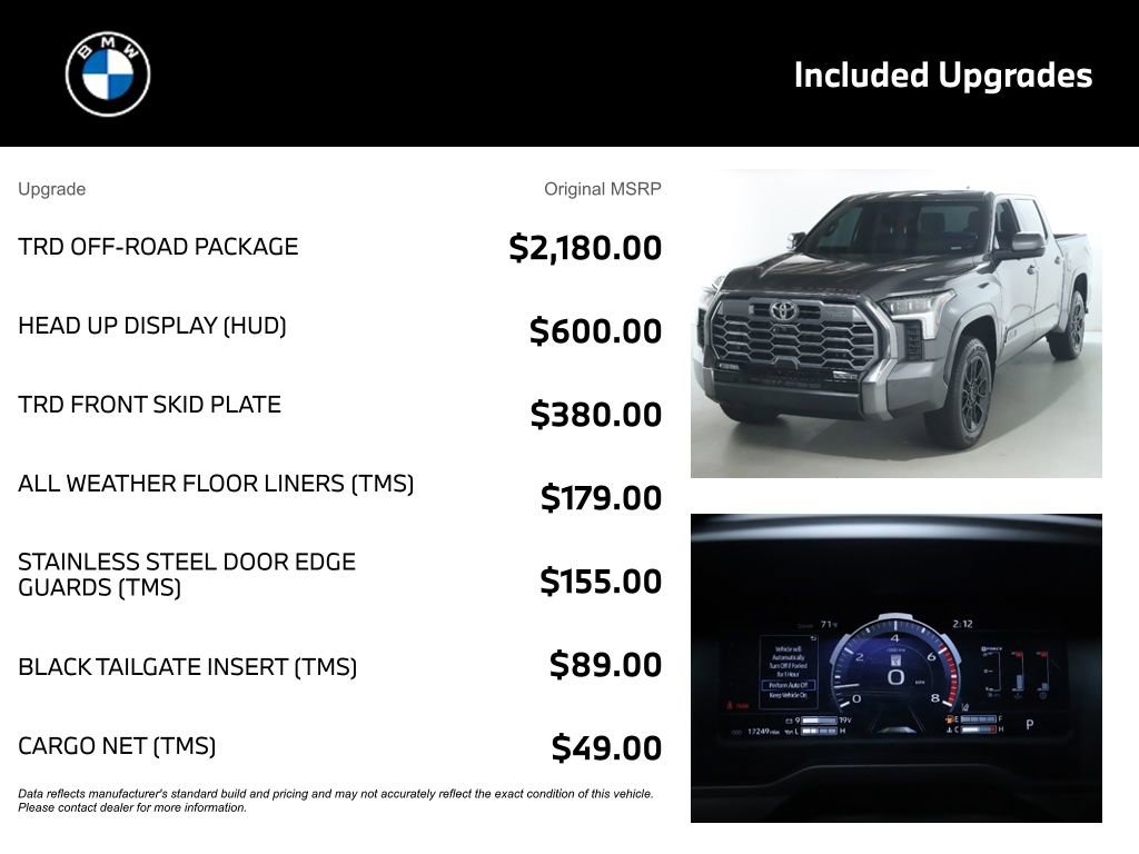 Used 2024 Toyota Tundra Platinum w/ TRD Off-Road Package AWD/4WD image 4