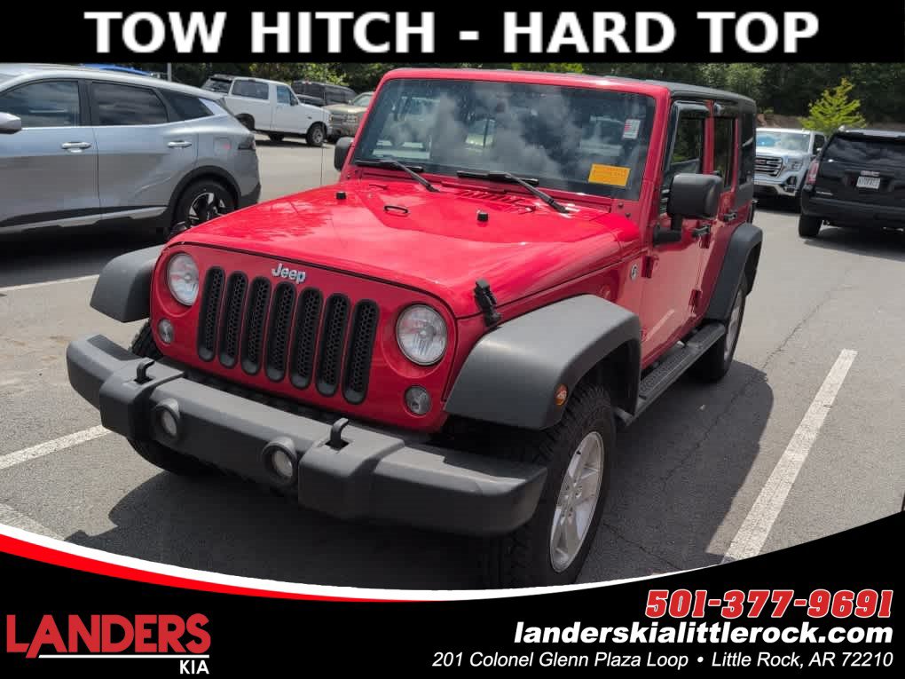 Used 2015 Jeep Wrangler Unlimited Sport w/ Quick Order Package 24S AWD/4WD image 1