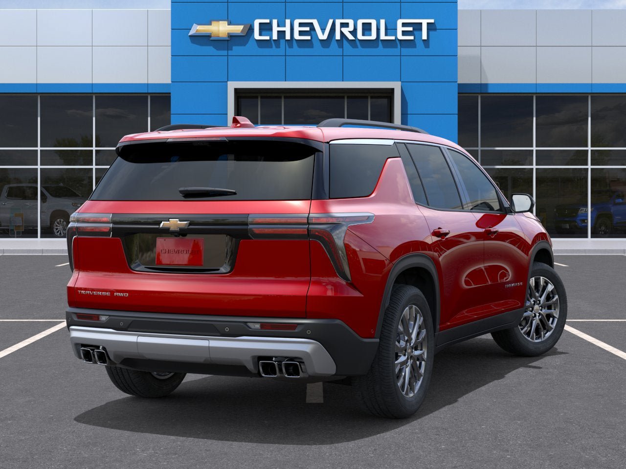 New 2026 Chevrolet Traverse LT w/ Sun and Wheel Package AWD/4WD image 4