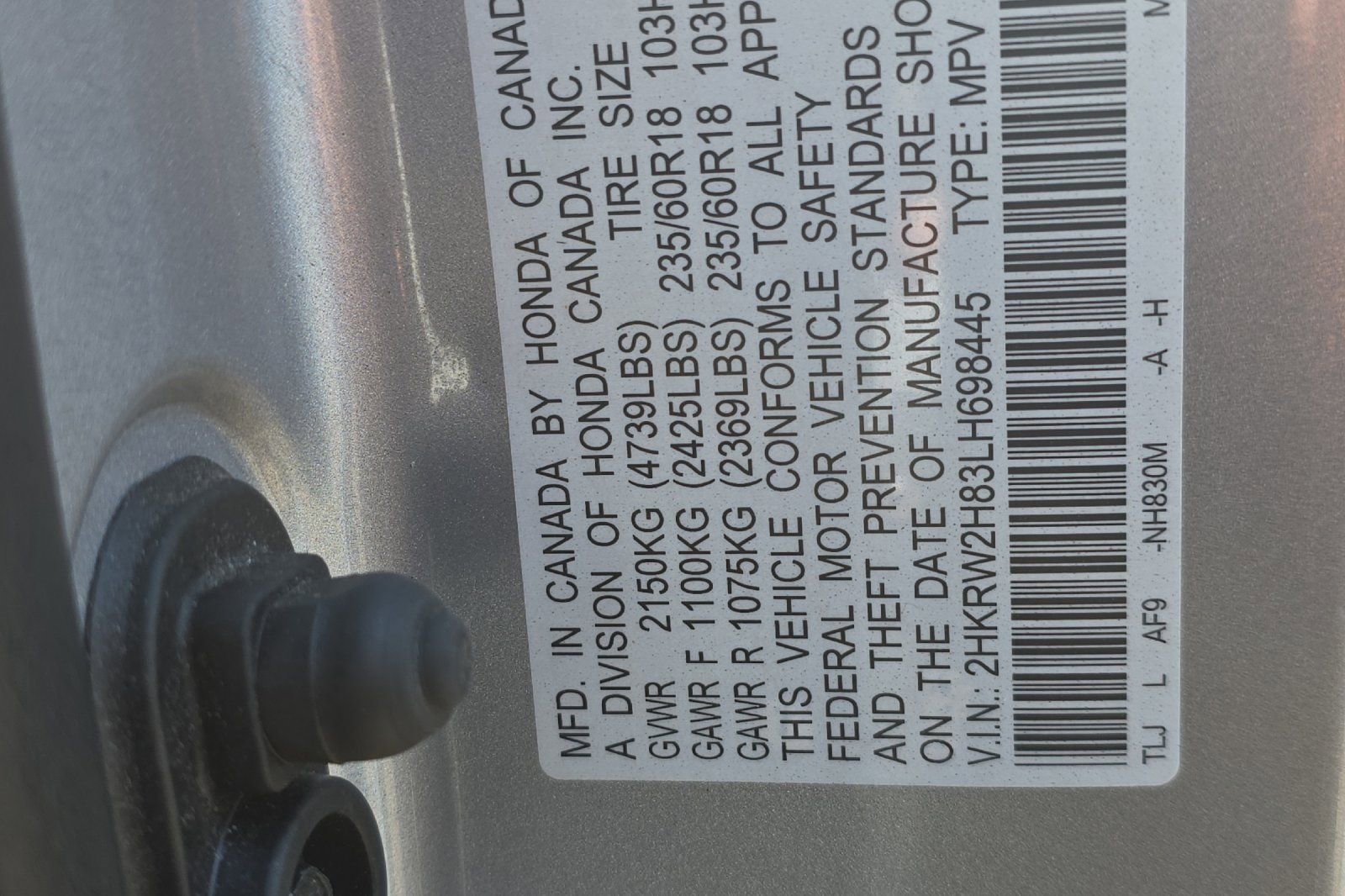 Used 2020 Honda CR-V EX-L image 37