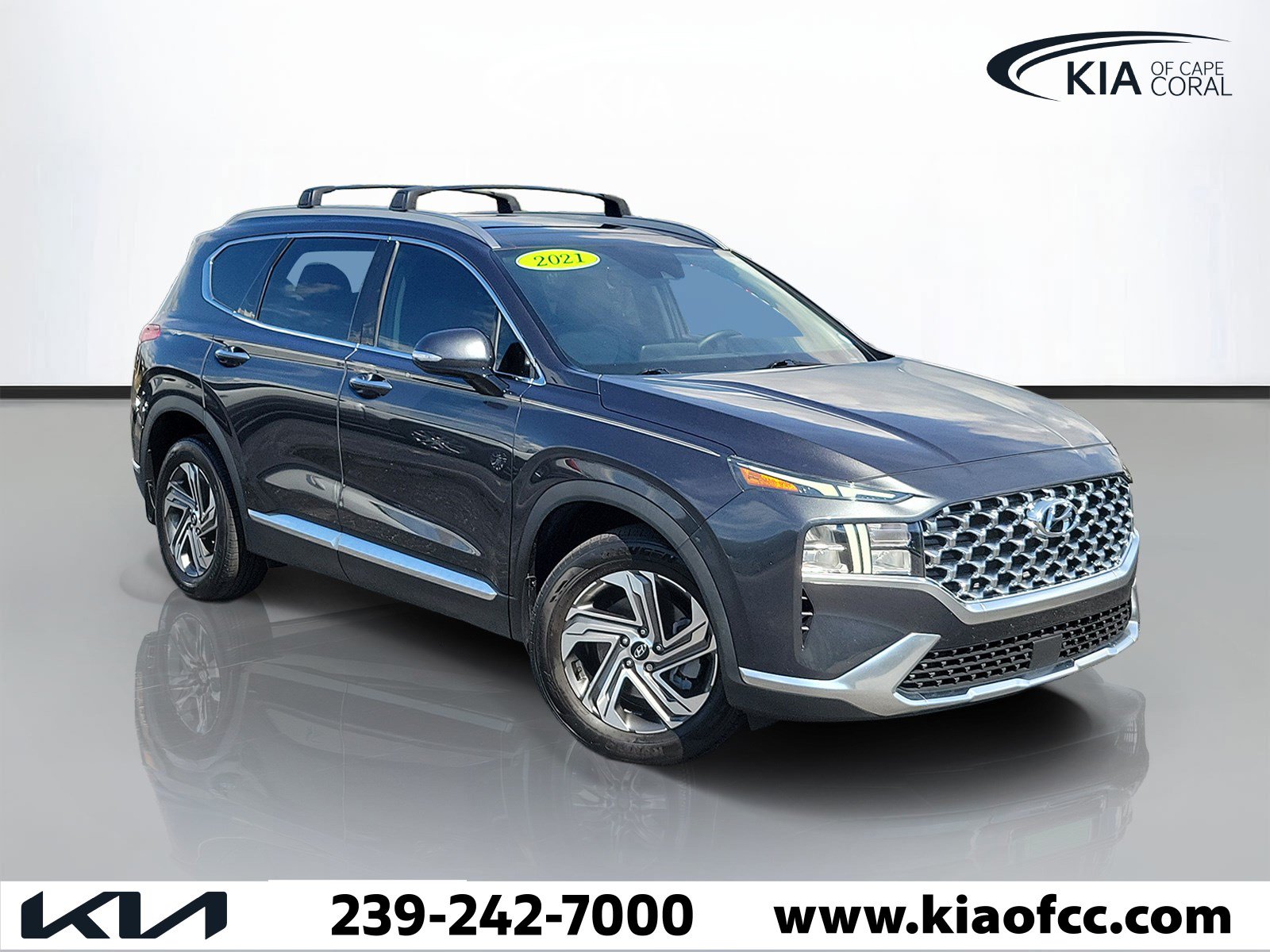 Used 2021 Hyundai Santa Fe SEL w/ Convenience + Premium Package FWD image 1