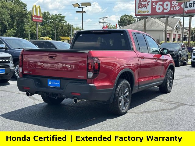 Certified 2025 Honda Ridgeline Sport image 2
